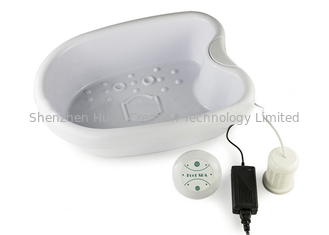 China Ion Cleanse Foot Spa Machine Ionische detox foot spa met Plastic Bassin leverancier