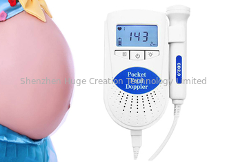 China Van het de Sonde Achter lichte Huis van Sonolineb Ce FDA de Prenatale Foetale Doppler 3Mhz Hartslagmeter van de het Gebruikszak leverancier