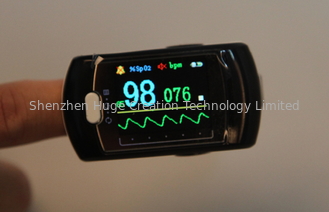 China De Sensor van Oximeter van de vingertopimpuls met Navulbare Li-Batterijen leverancier