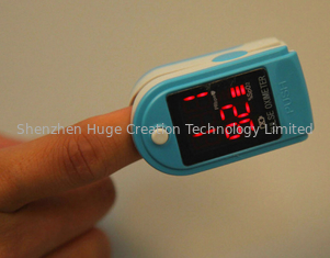 China Bluetooth-de Impuls van de Kindvingertop Oximeters SpO2 met Handbediend Alarm leverancier