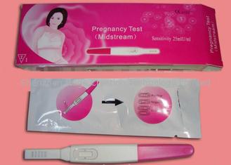 China Vroeg van de de Testuitrusting van de Urinehcg Zwangerschap het Huisopsporingsprogramma 99,9% nauwkeurigheid leverancier