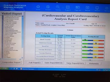 Quantum Sub de Gezondheidsanalysator van de update 4de generatie, quantumresonantie magnetische analysator leverancier