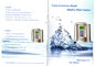 Draagbaar Alkalisch Water Ionizer met 5/3 Elektrodenplaten leverancier