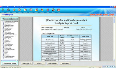 De vrije Analysator van de Download Quantum Subgezondheid voor Schoonheidssalon leverancier